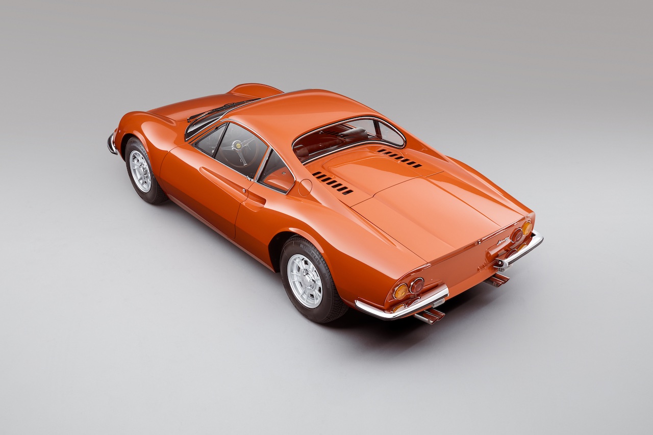 1969 Frankfurt Motor Show Ferrari 246 GT Dino L Series restored to Concours condition