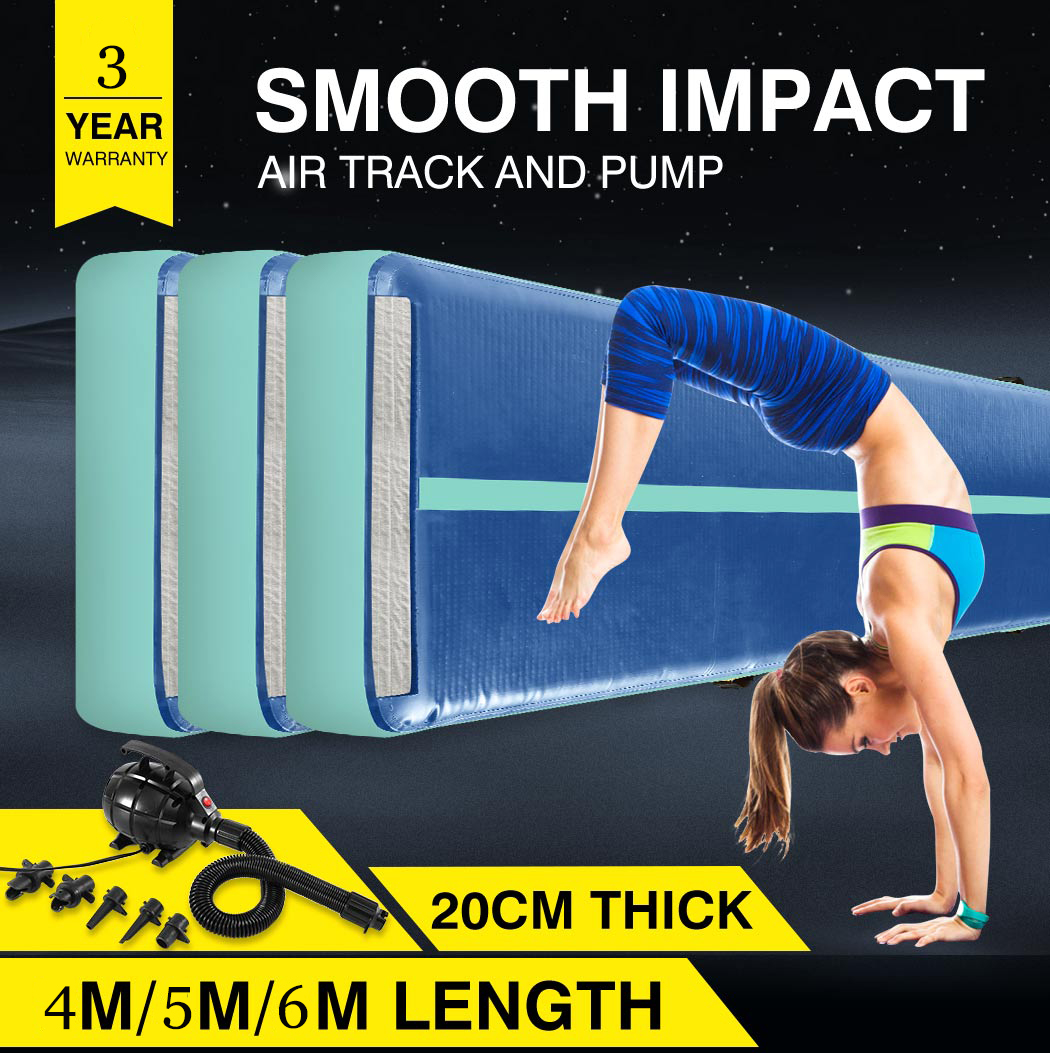 Air Track Inflatable Gymnastics Tumbling Floor Mats   eBay