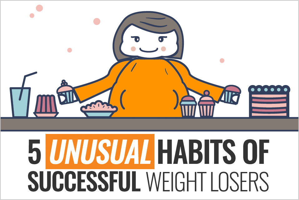 5 unusual habits for weight loss