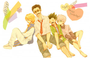 Wallpaper Hunter x Hunter anime boys 8