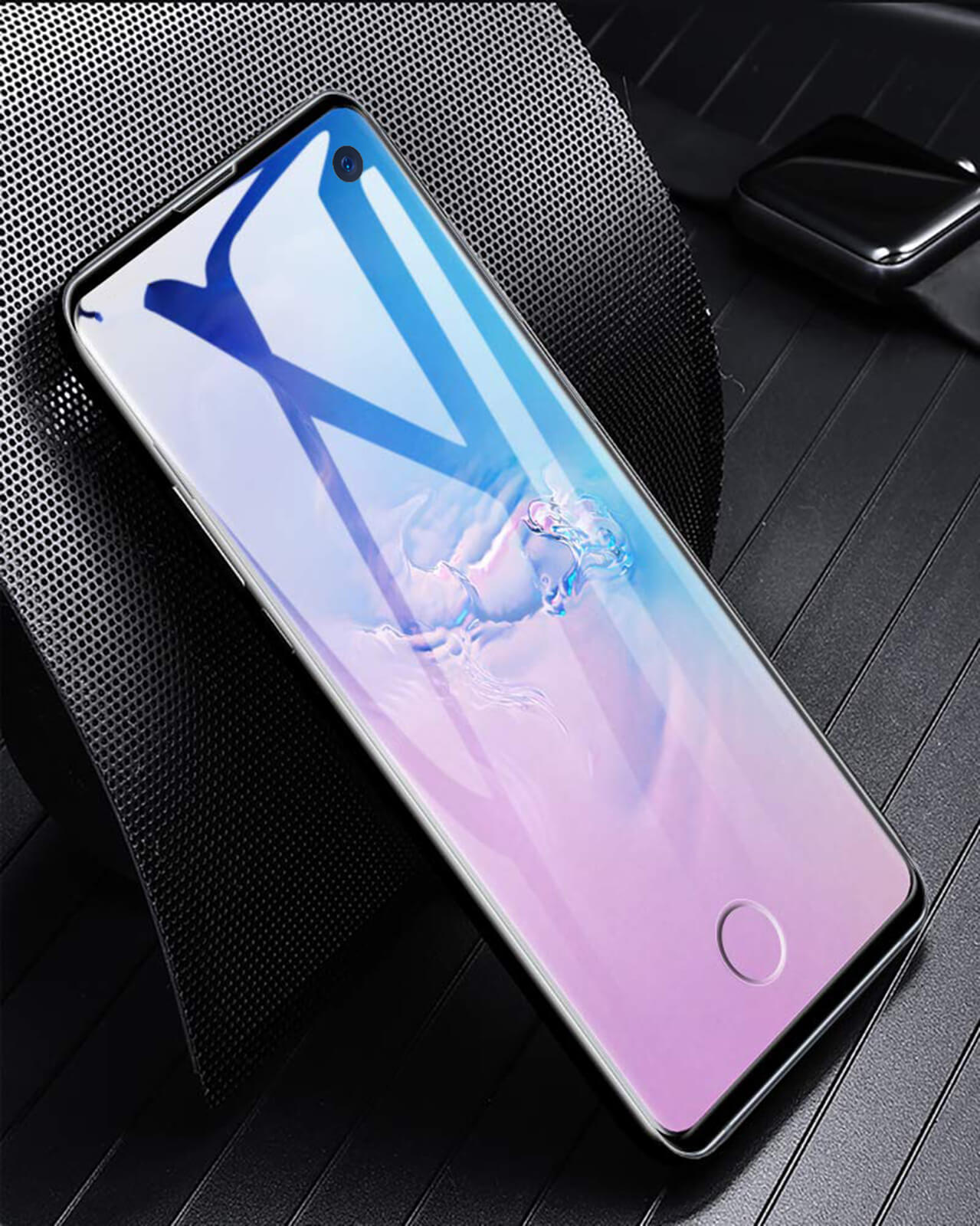 samsung s10e curved screen