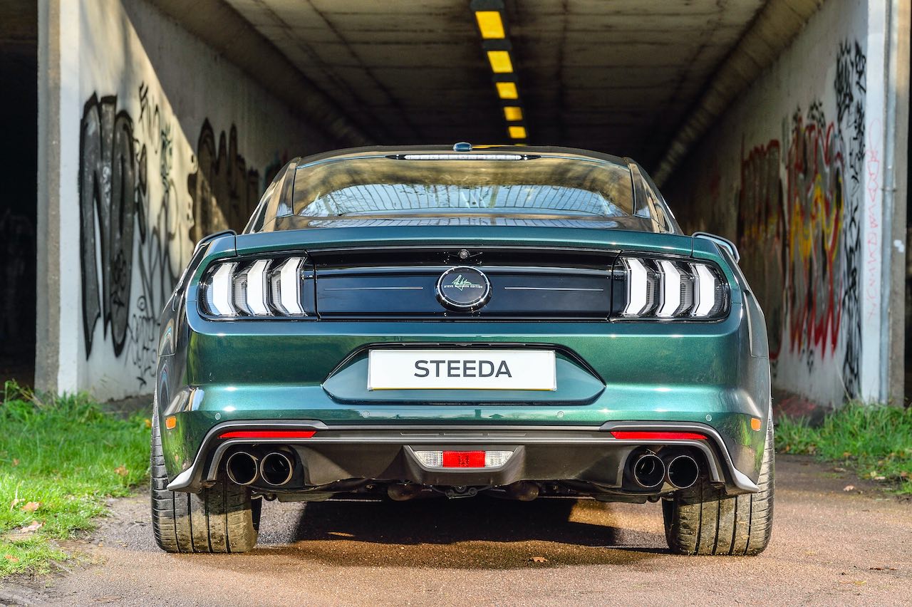 First UK Steeda Steve McQueen Limited Edition Bullitt Mustang