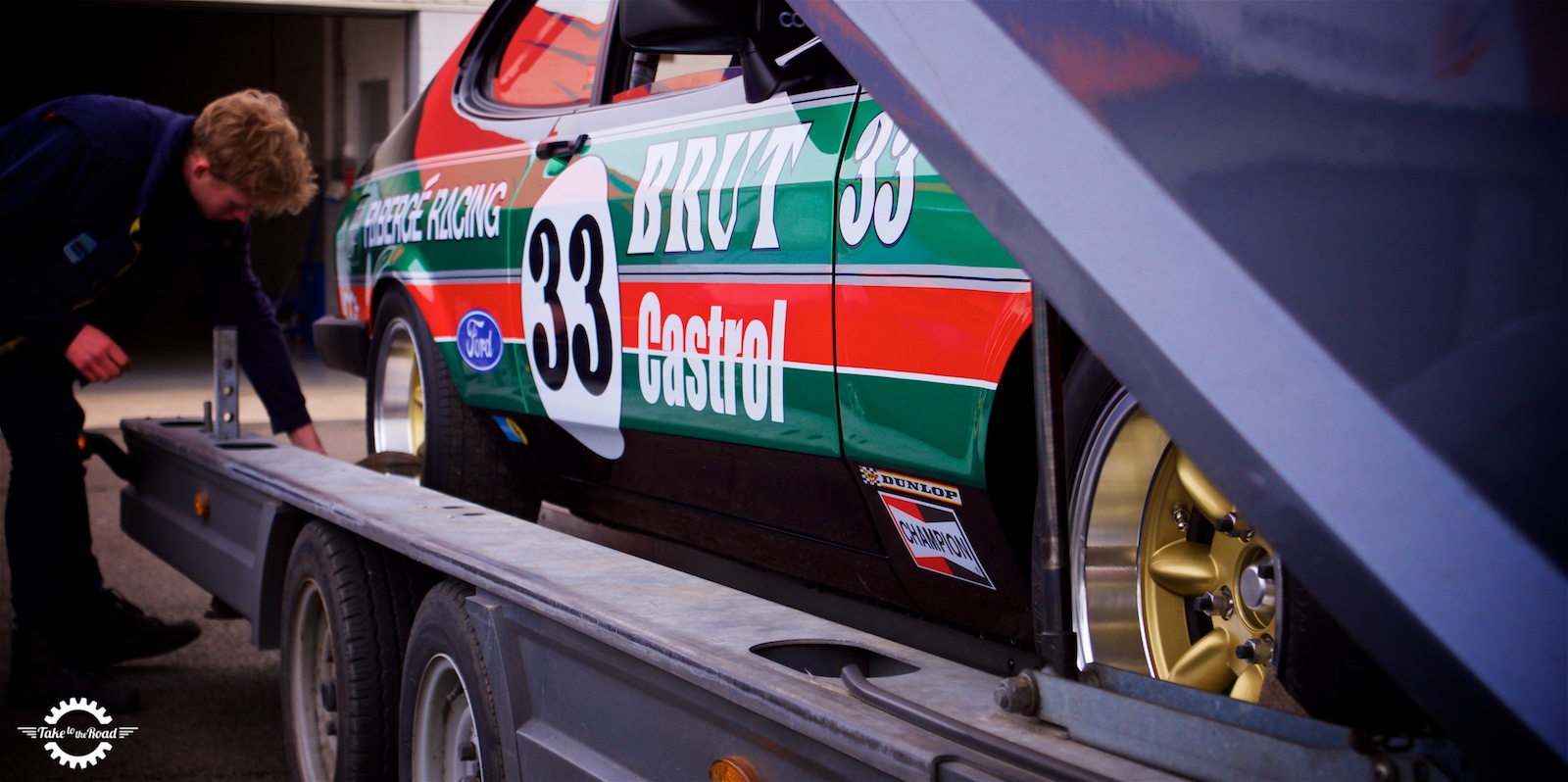 Take to the Road Feature Ford Capri Faberge Testing at Silverstone