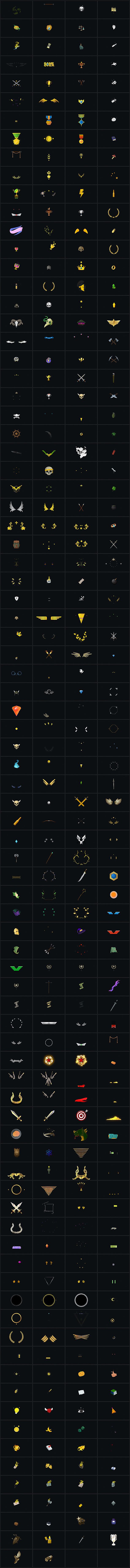 LOOT | 1500+ Elements | Logo, Achivements, Badges, Awards, Medals - 27