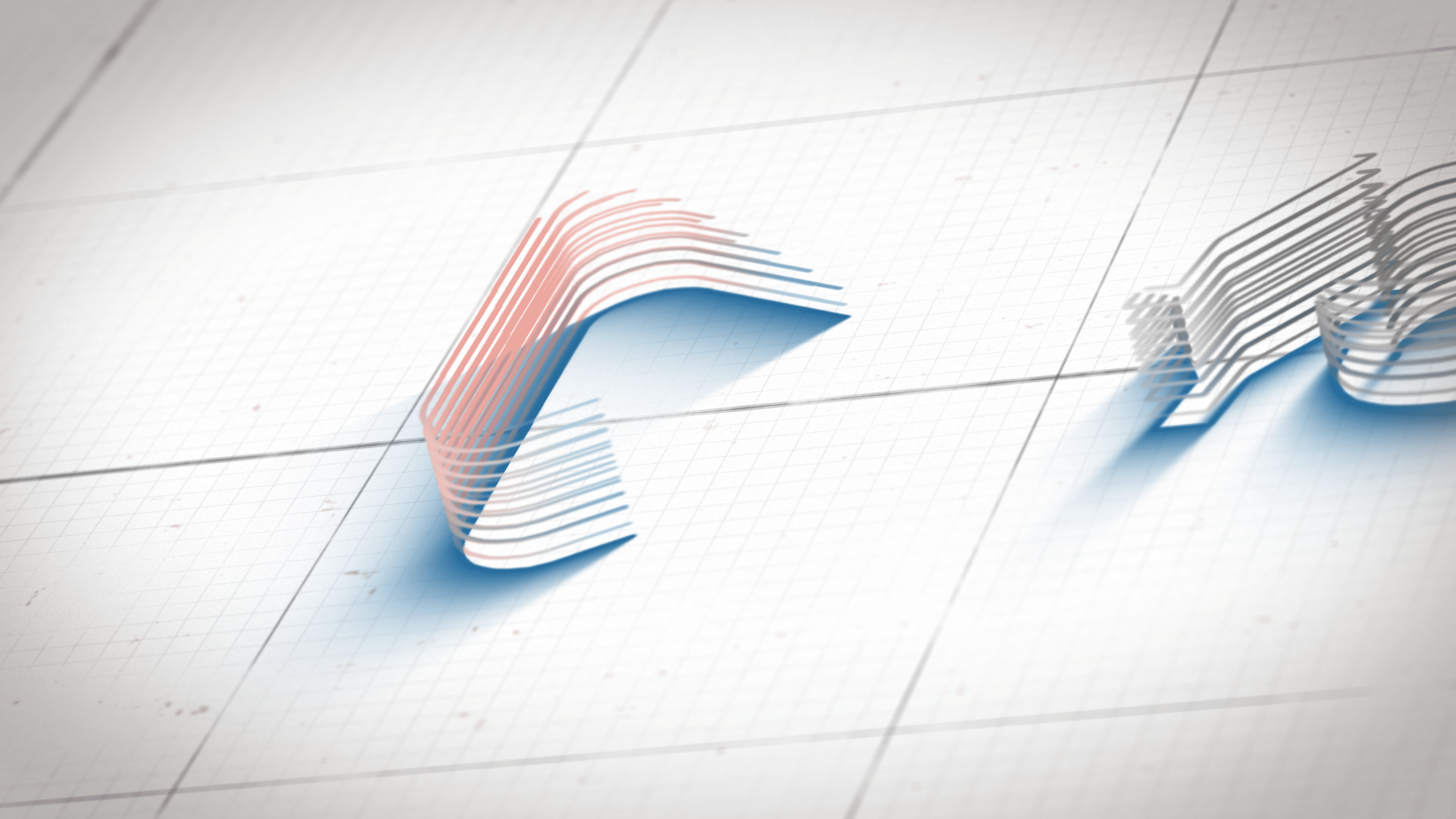 Lines logo reveal 4k after effects template
