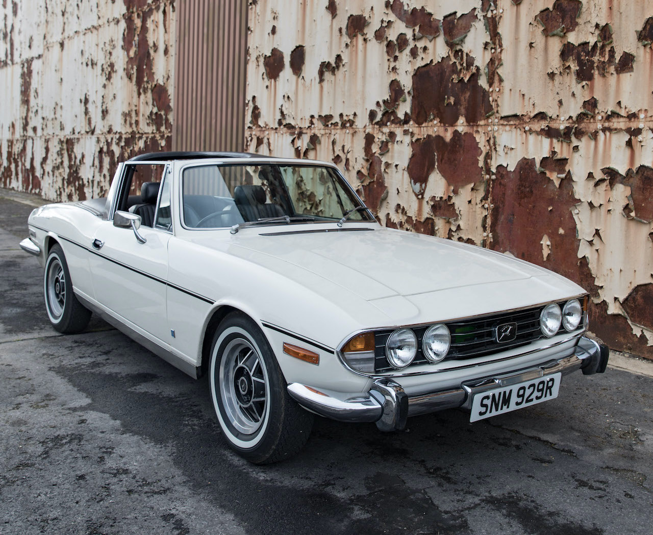 Electrogenic unveils world first EV Triumph Stag and Morgan 4/4