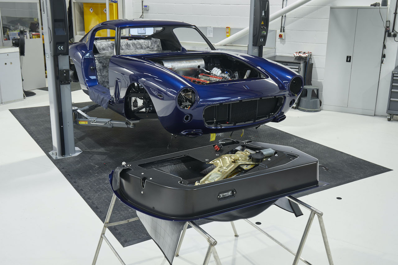 RMLs Ferrari V12 powered Short Wheelbase nears completion