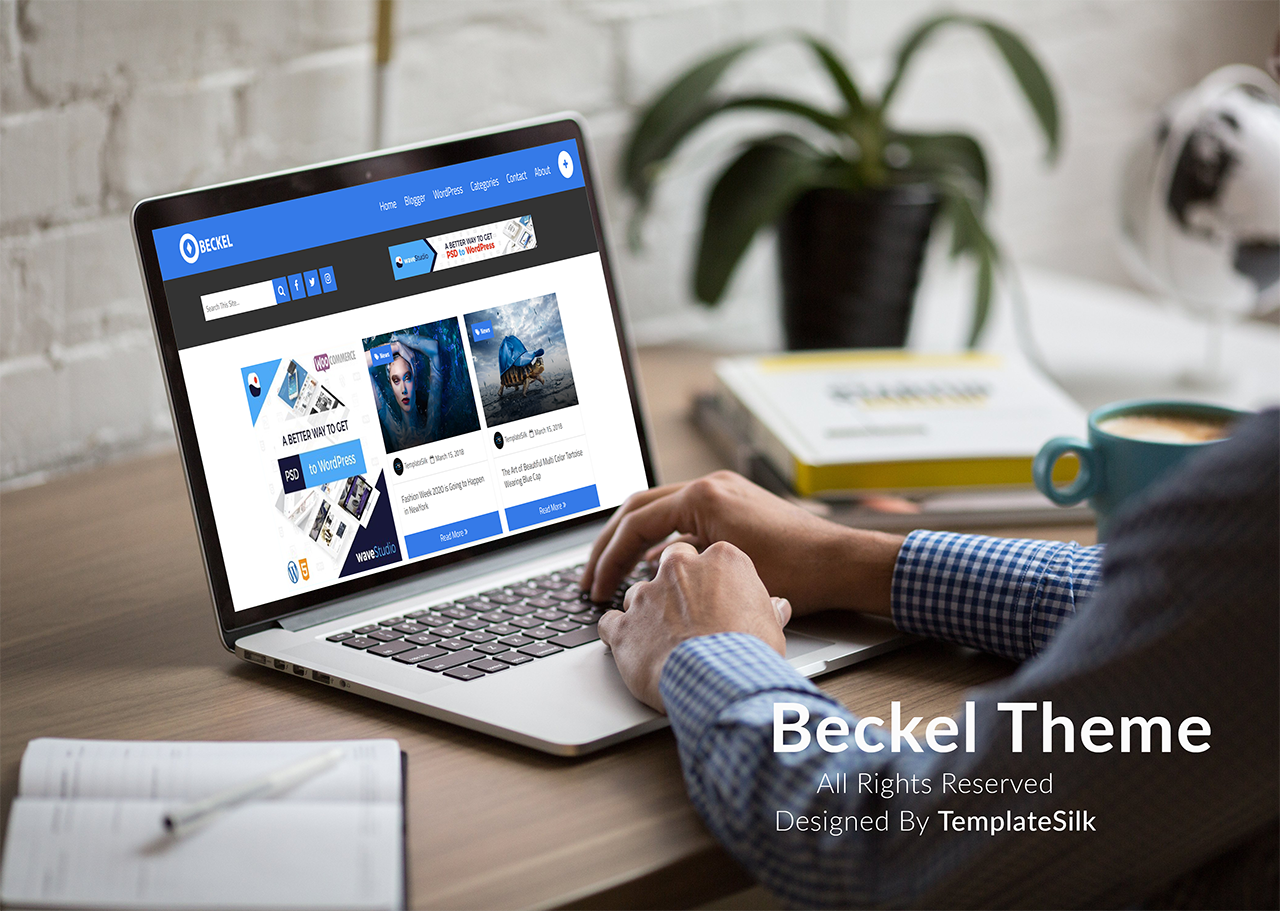 Beckel Blogger Theme
