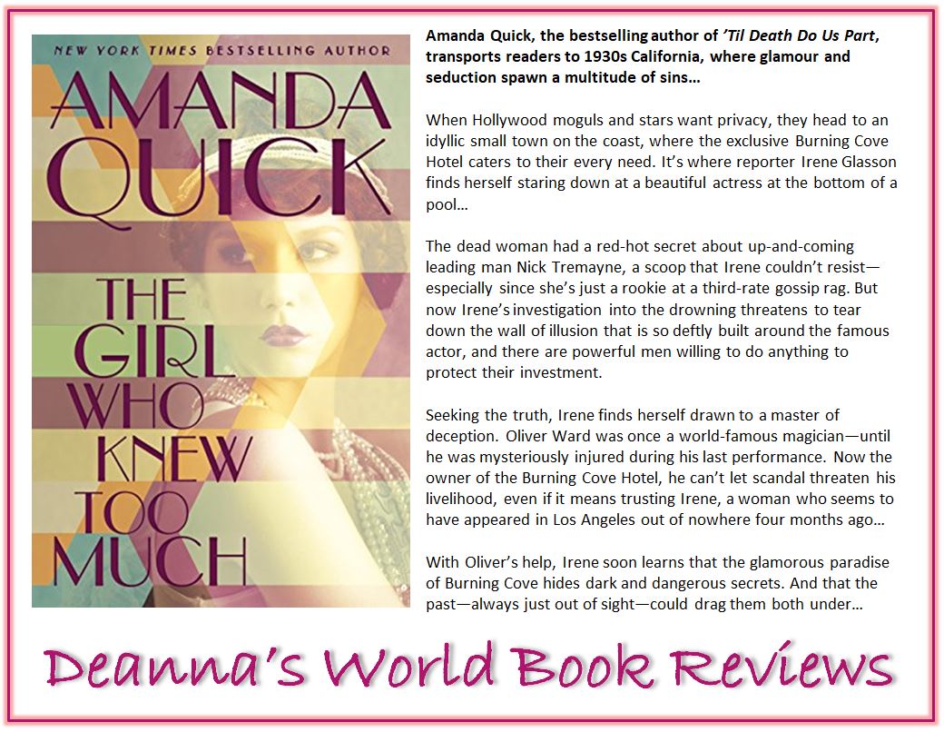 The Girl Who Knew Too Much by Amanda Quick blurb