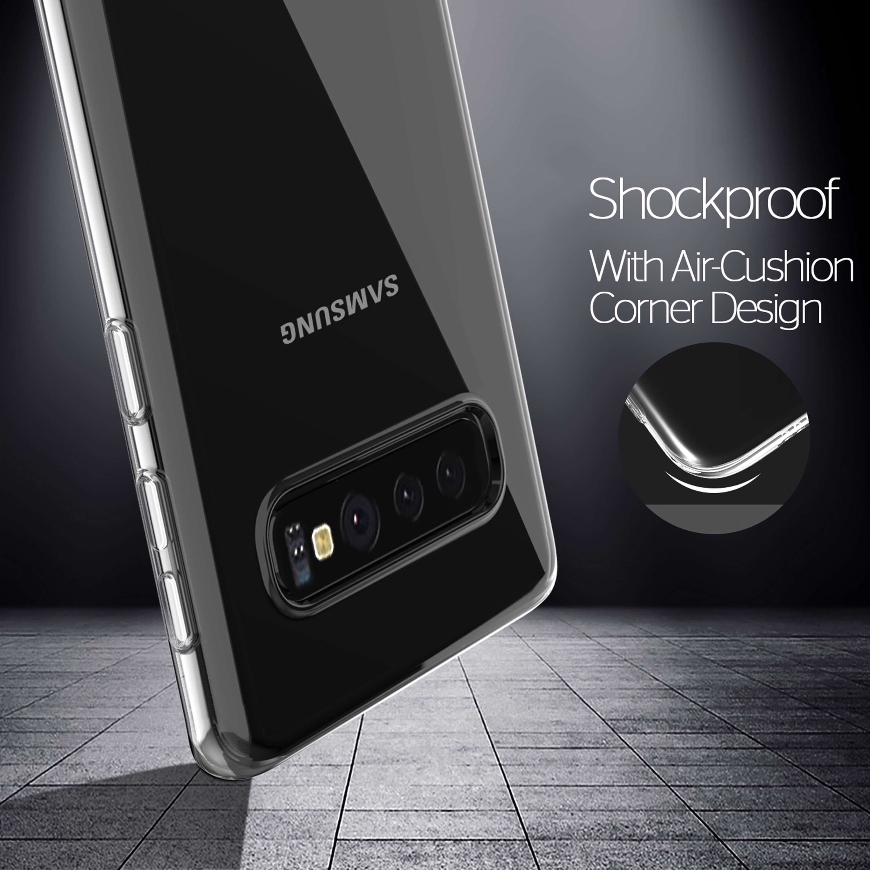 thumbnail 31 - For Samsung Galaxy S7 S8 S9 Case Shockproof Silicone Protective Clear Gel Cover