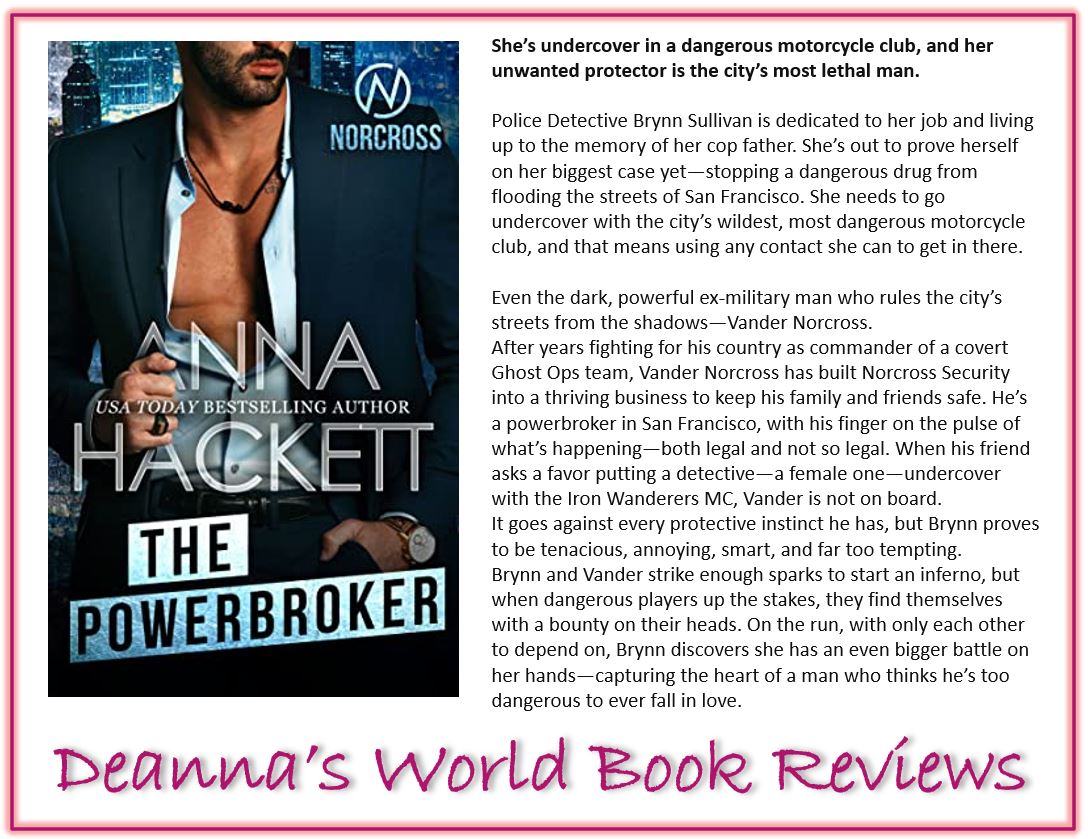 The Powerbroker by Anna Hackett blurb