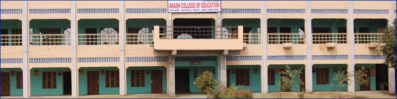 Aakash College of Education, Jind