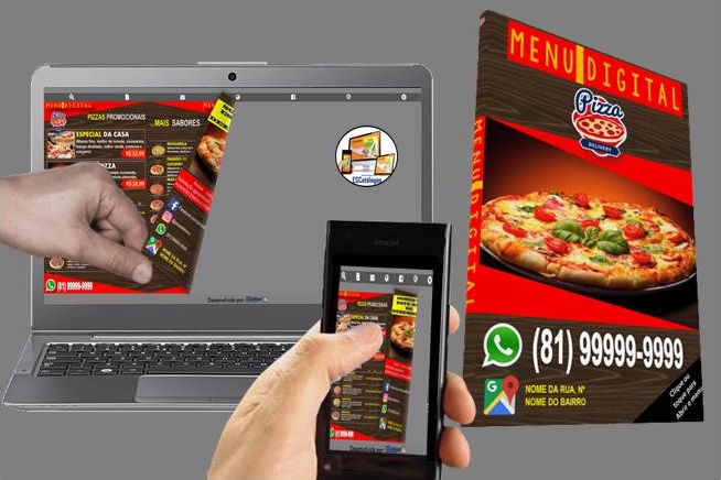 Pizzas Delivery - Menu Digital