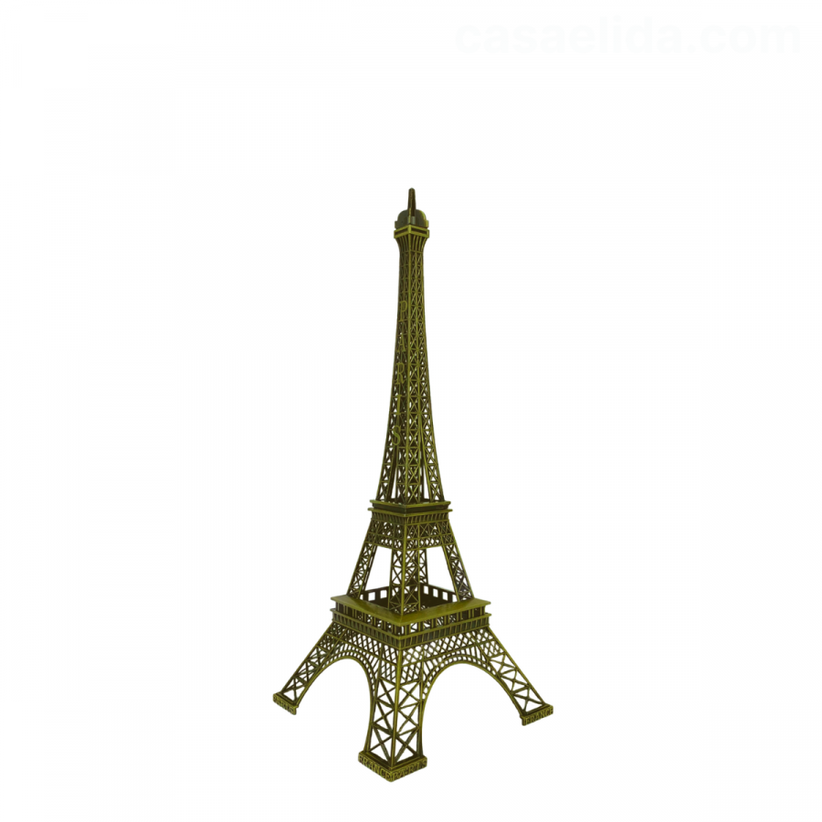 Figura decorativa torre eiffel, 18cm, acero