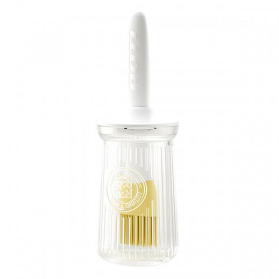 Frasco aceitero blanco, 21xØ6.5cm