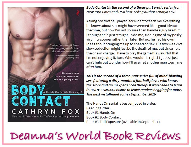 Body Contact by Cathryn Fox blurb