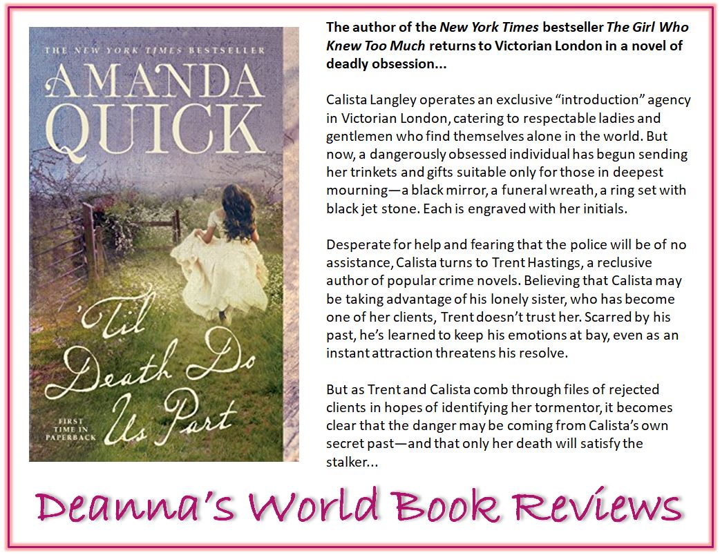 Til Death Do Us Part by Amanda Quick blurb