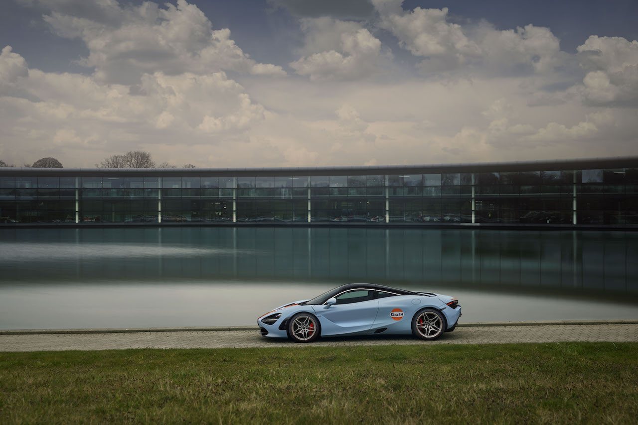 McLaren Special Operations unveils special Gulf livery 720s