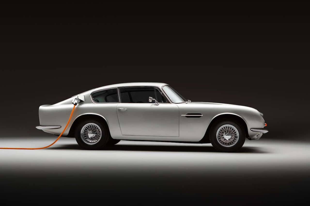 Lunaz unveils electric Aston Martin DB6