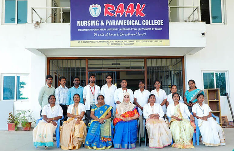 Raak Nursing and Paramedical College, Villianur Image