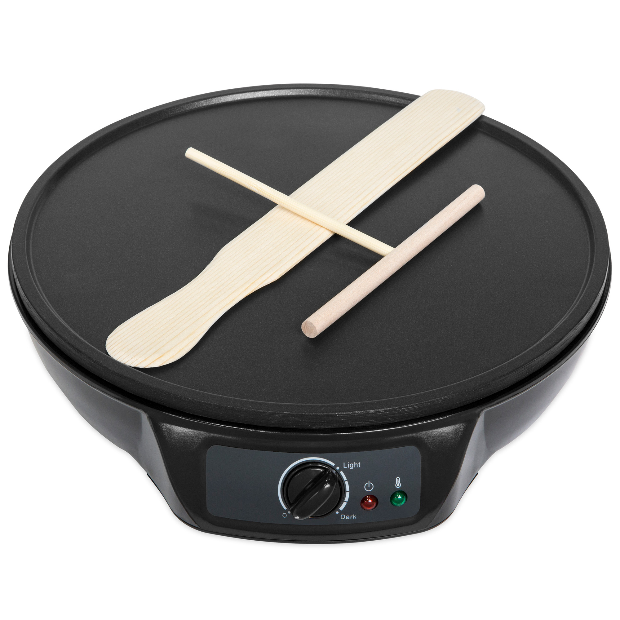 BCP 12in Non-Stick Pancake Crepe Maker w/ Spatula, Spreader ...