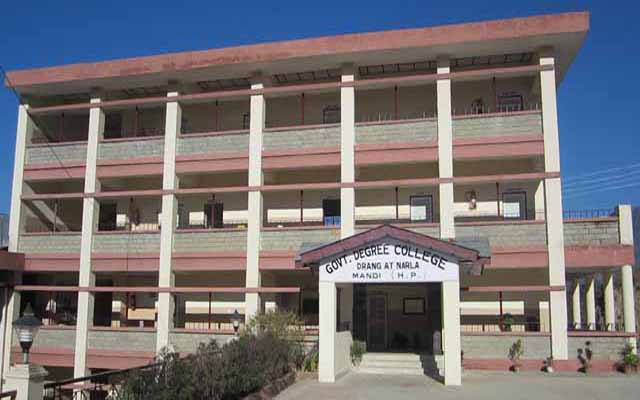 Government Degree College Drang at Narla