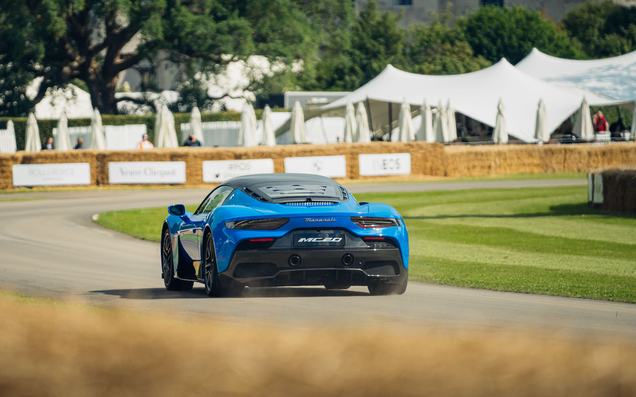 Maserati MC20 makes UK debut at Goodwood Festival of Speed