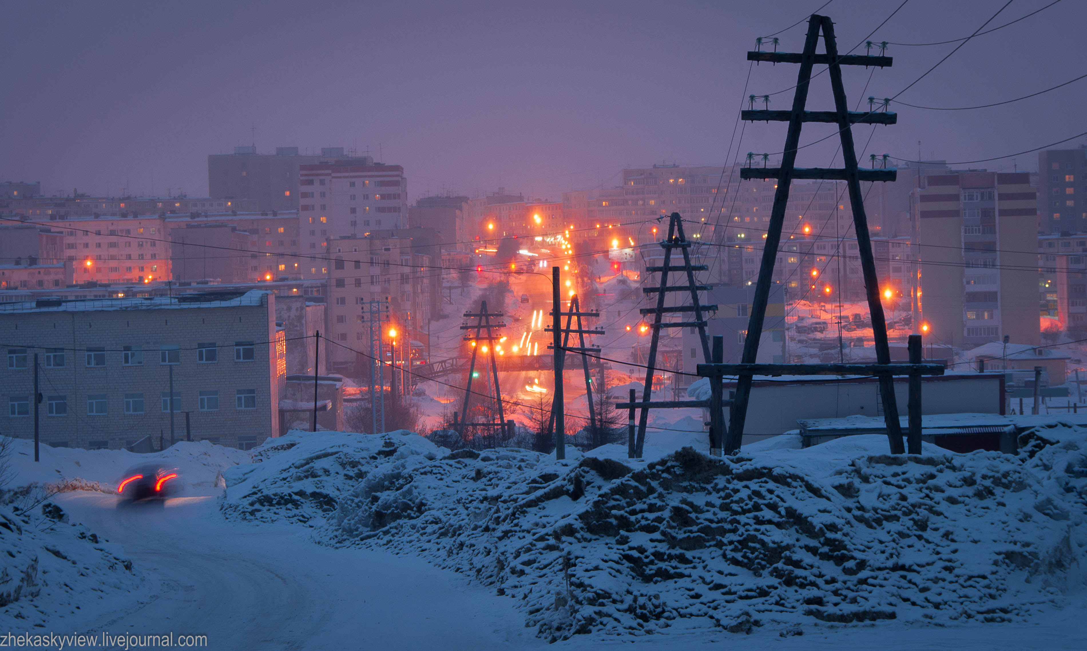 Магадан Зимой Фото