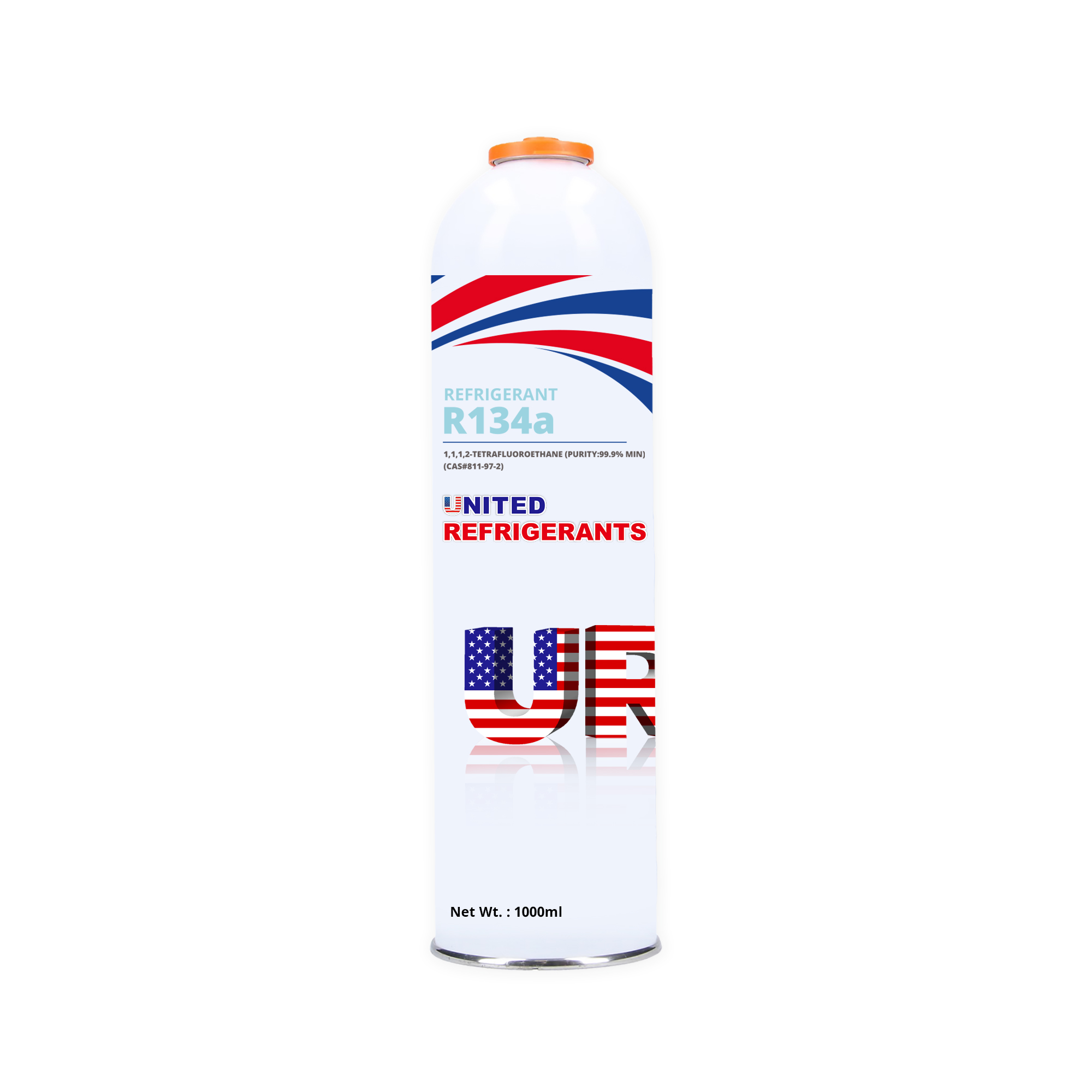 United Refrigerant R134a Disposable Cylinder 1 Kg