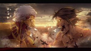 Wallpaper Attack On Titan anime 101