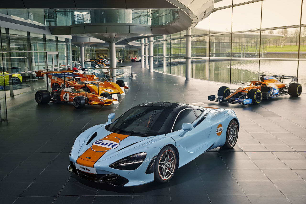 McLaren Special Operations unveils special Gulf livery 720s