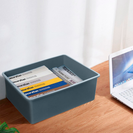 Caja organizadora azul, 14.5x40x28cm