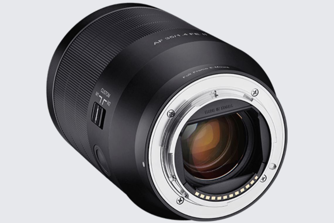 Samyang AF 35mm F1.4 FE II Back