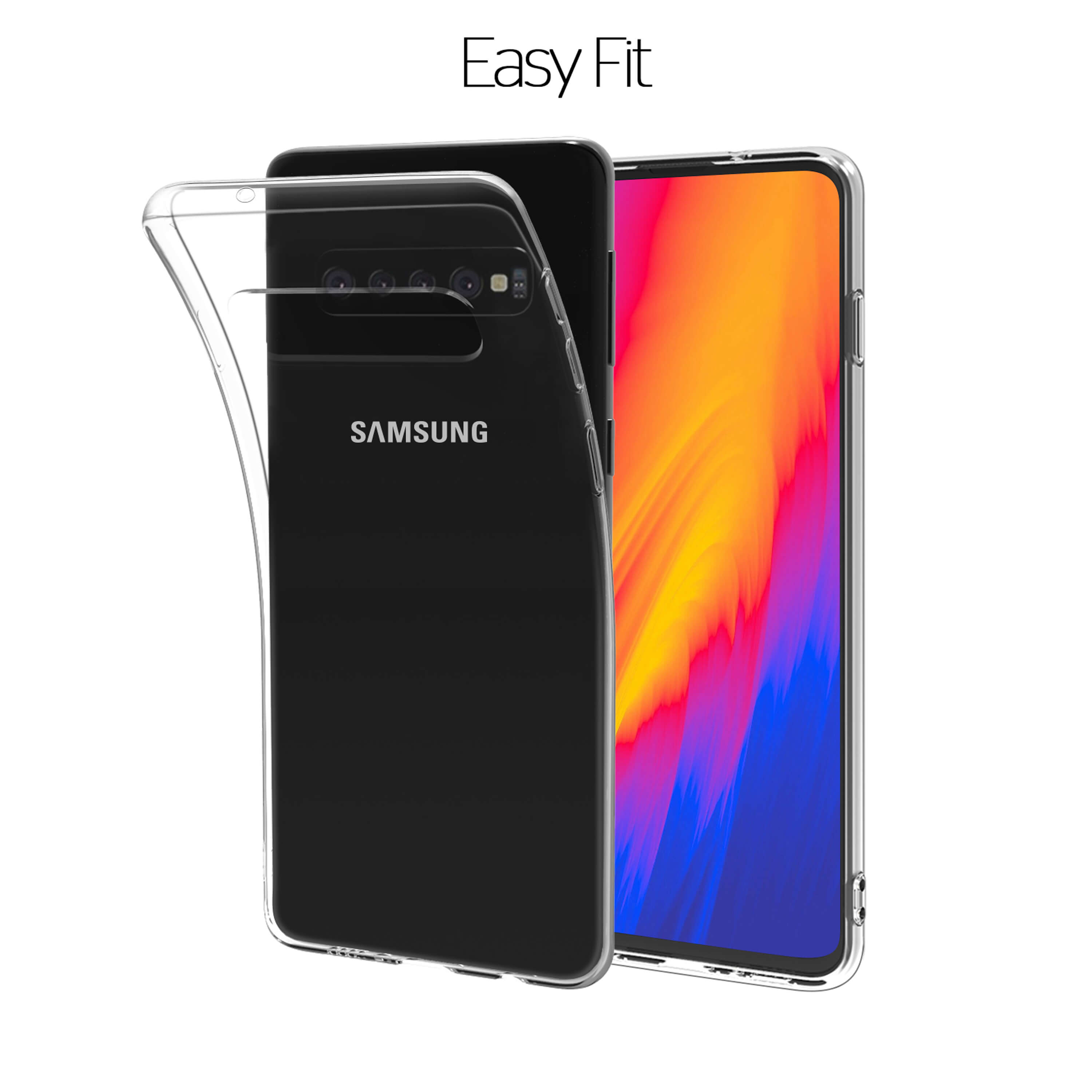thumbnail 23 - For Samsung Galaxy S7 S8 S9 Case Shockproof Silicone Protective Clear Gel Cover