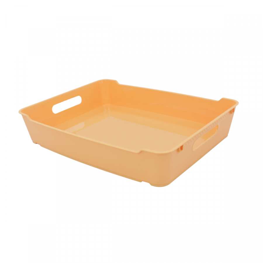 Caja organizadora amarillo, 6.5x35x26.5cm