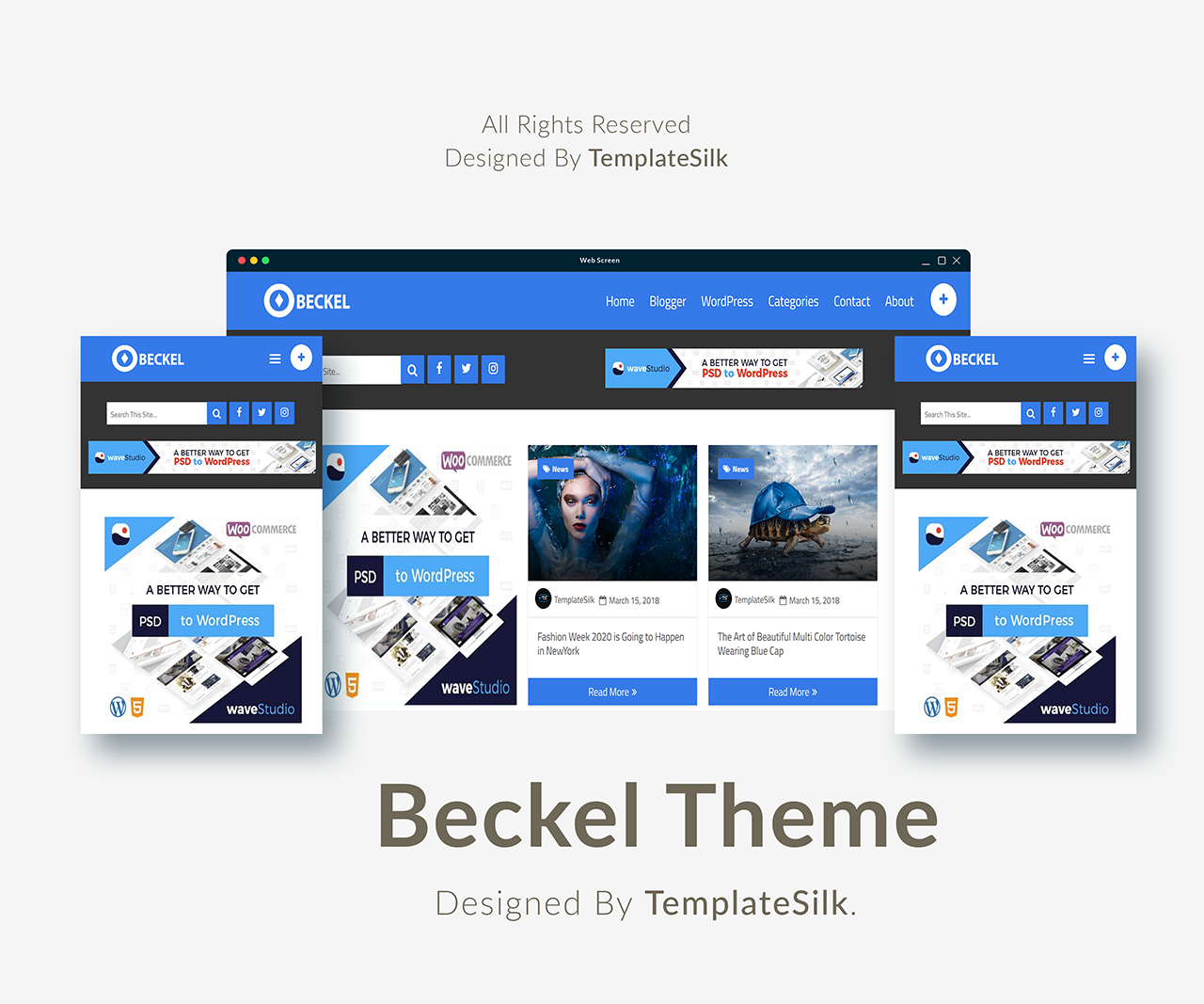 Beckel Blogger Theme