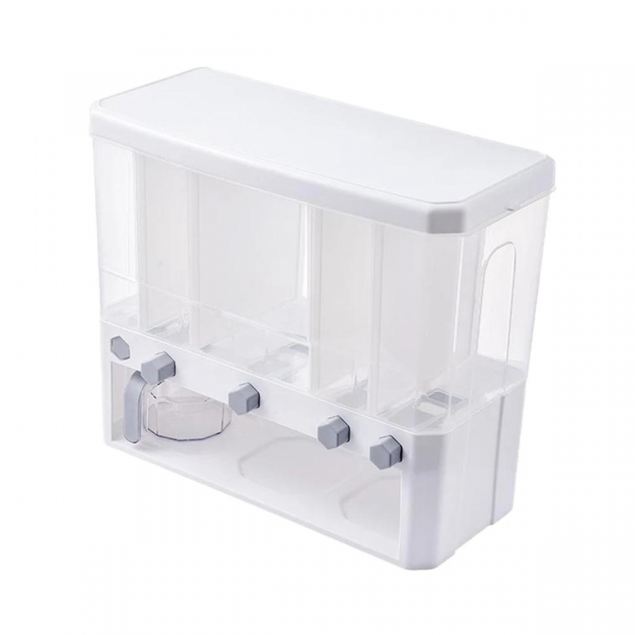 Dispensador de menestras y cereales soporta hasta 15kg, 35.2x42x19.5cm