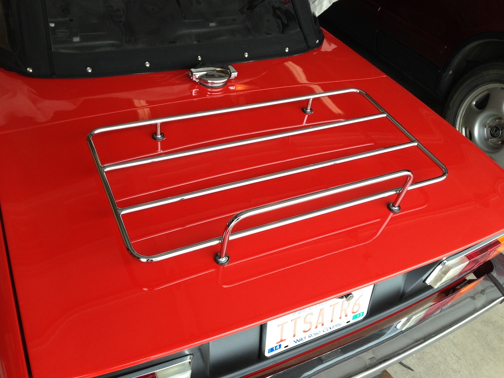 TR6 Luggage rack : TR6 Tech Forum : The Triumph Experience