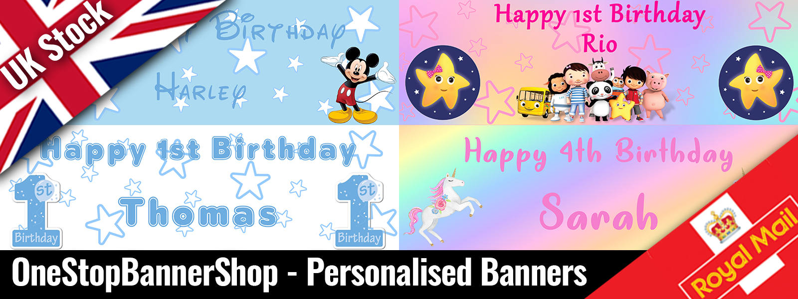 OneStopBannerShop - Personalised Banners