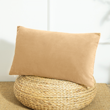 Cojín beige, 30x46cm