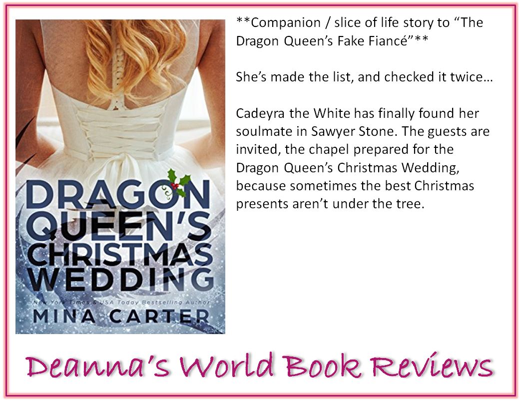 The Dragon Queen's Christmas Wedding by Mina Carter blurb