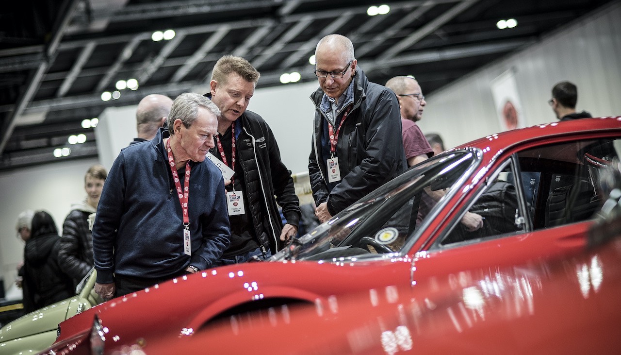 Full throttle for The London Classic Car Show