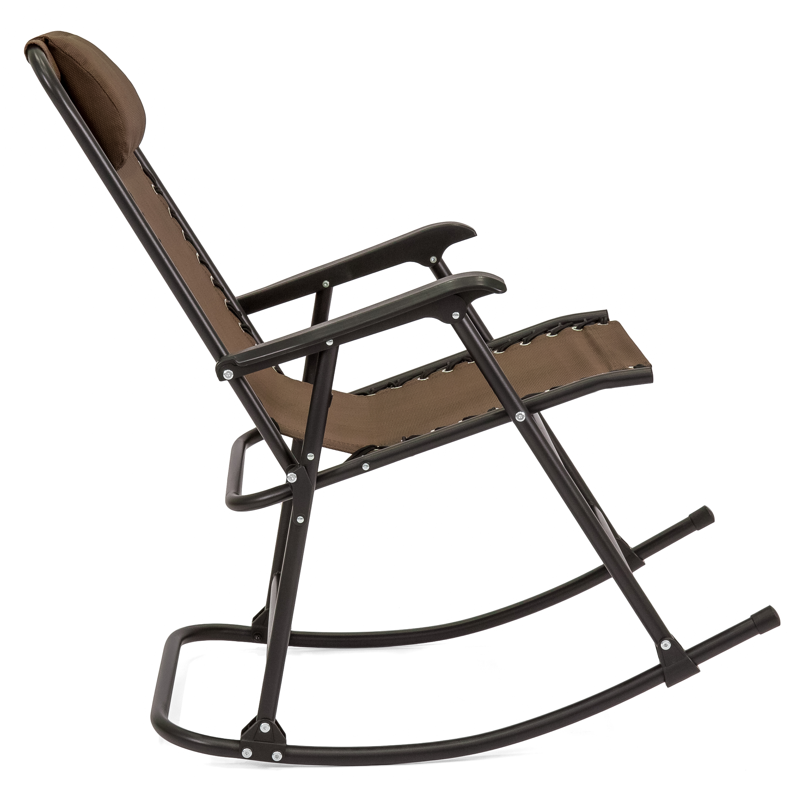 Best Choice Products Foldable Zero Gravity Rocking Patio Recliner Chair