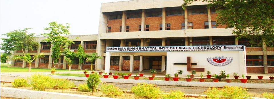 Baba Hira Singh Bhattal Institute of Engineering and Technology Lehragaga, Sangrur