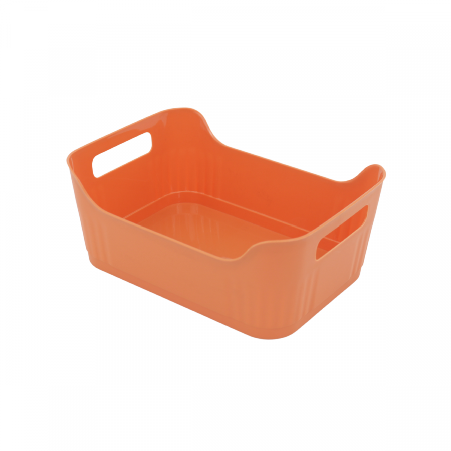 Caja organizadora  anaranjado, 12x29.5x20.5cm
