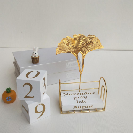 Calendario decorativo 18.5cm, acero