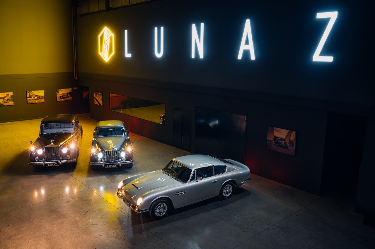 Lunaz unveils electric Aston Martin DB6