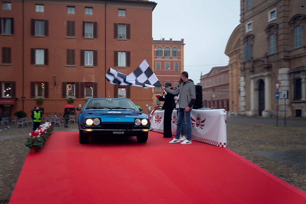 Lamborghini attends 2020 Modena Cento Ore anniversary tour