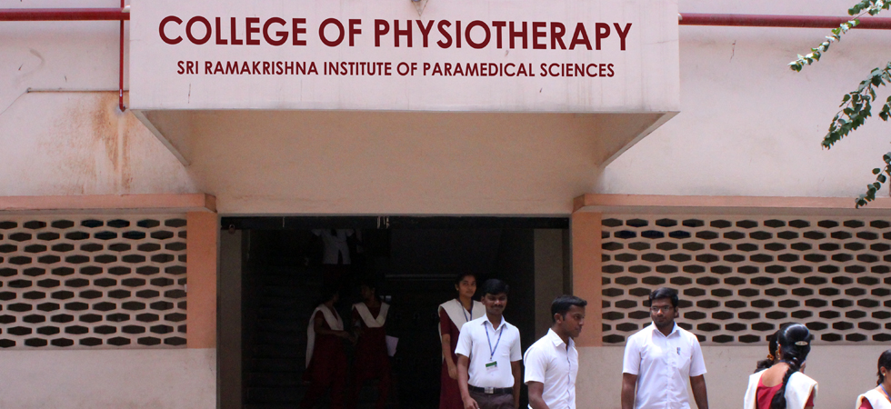 College of Physiotherapy Sri Ramakrishna Institute of Paramedical Sciences, Coimbatore Image