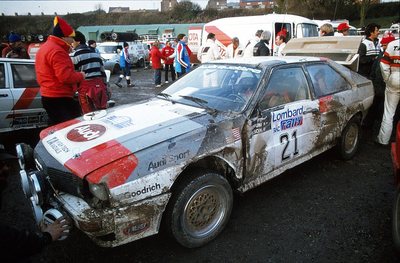 Audi UK Rally Team recall iconic game changing Audi quattro